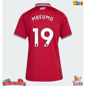 Manchester United Bryan Mbeumo #19 Replica Home Stadium Shirt for Women 2026-27 Short Sleeve